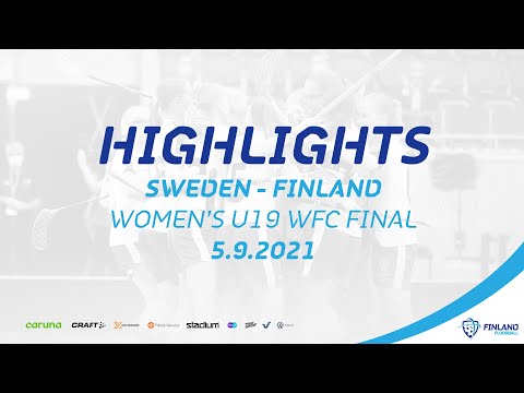 Maalikooste, MM-finaali Ruotsi - Suomi 4-5 JA  (5.9.2021 / U19 naiset)