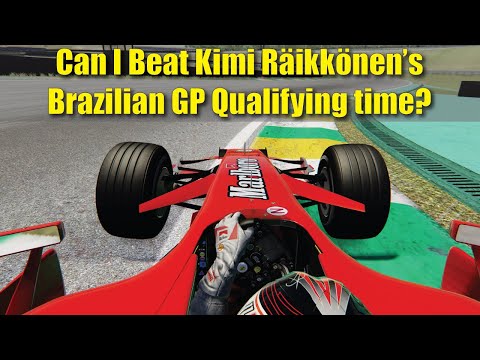 Can I beat Kimi Raikkonen's 2007 Brazilian GP Qualifying Time?