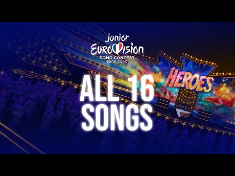 Junior Eurovision 2023: All 16 Songs - Official Video...
