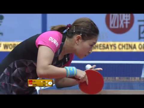 2016 China Open WS QF   LIU Shiwen vs ZENG Jian 全體競技 大逆轉勝 *