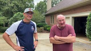 Watch video: Soft washing stucco in Charlotte, NC