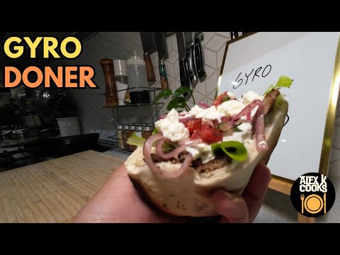 Homemade Gyro/Doner Kebab – No Rotisserie Needed!