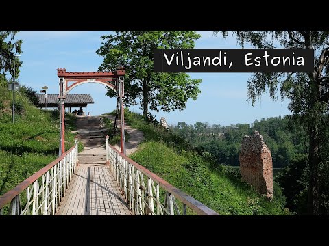 Viljandi, Estonia - Summer of 2023 - (4K video)