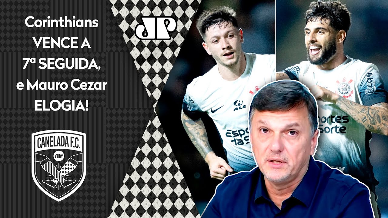 "O Corinthians VAI PRA LIBERTADORES, gente! AGORA SIM EU POSSO DIZER que..." Mauro Cezar ELOGIA!