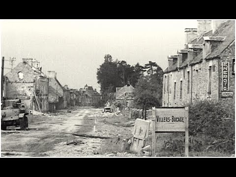 Villers-Bocage. Normandy, June 1944.