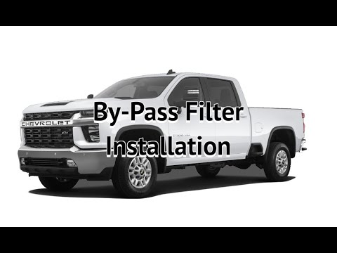 2020-2023 Silverado 2500-3500 6.6 Duramax Amsoil By-Pass Filter Installation