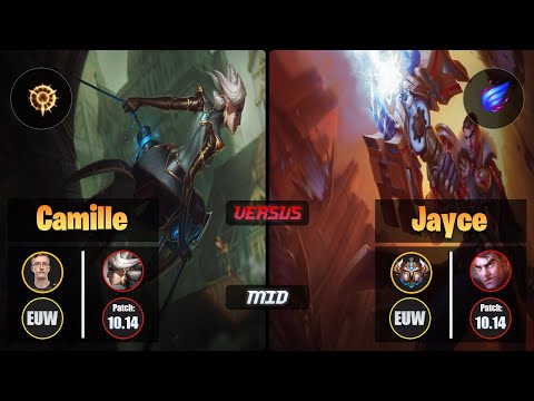 MagiFelix CAMILLE (Mid) [Press the Attack] VS JAYCE - Challenger EUW Patch 10.14