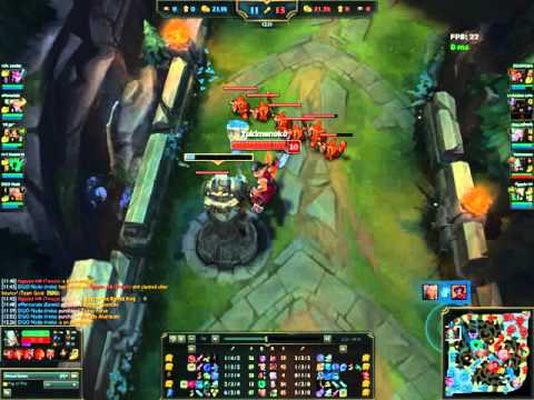 League of Legends - Season 6 Tryndamere vs. Vayne (ranked) - Top