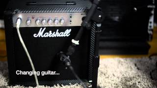 Video thumbnail for Marshall MG15 - Play through by Ola Englund