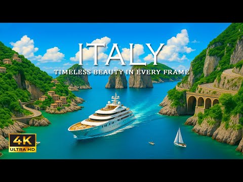 Italy 4K |Discover Hidden Gems and Scenic Landscapes With Deep House Chill Music