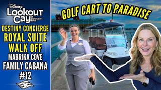 Royal Suite Walk off to Family Cabana 12 Tour | Lighthouse Point | Disney Cruise Line Destiny Luxury