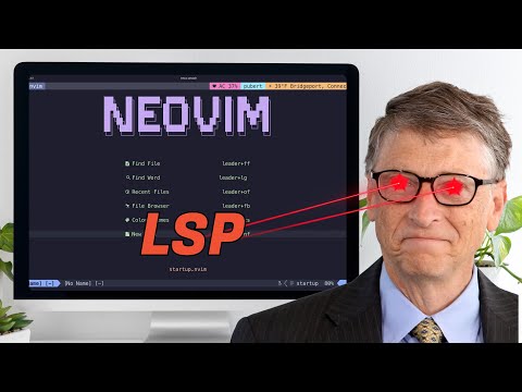 LSP in Neovim. Thanks to BILL GATES?! | FREE COURSE // EP 3