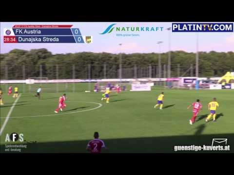 05.07.17 FK Austria Wien - Dunajska Streda - Highlight  (1. HZ / 28:43) am 05.07.2017 19:03