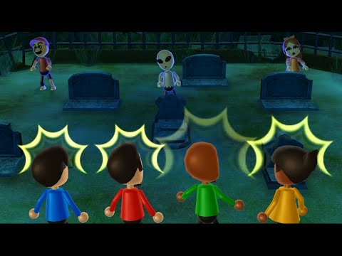 Wii Party - Battles of Minigames - Oldbie Vs Matt Vs Sakura Vs Victor (Master COM)