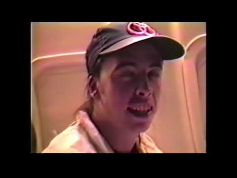Nirvana - 10/20/1990 - On an airplane to London, UK