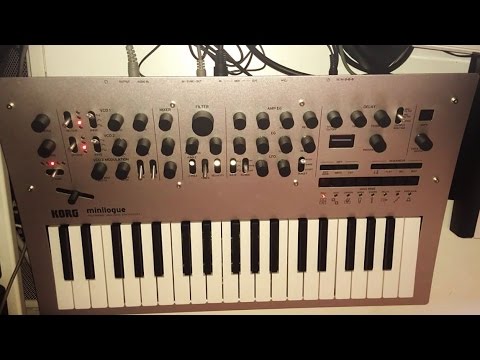Korg Minilogue Impressions/Techniques/Review