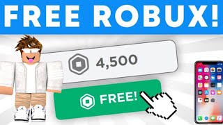 How To Get FREE ROBUX On Mobile/IPad 2021