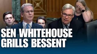 Sheldon Whitehouse Grills Treasury Over Trump Tax Questions