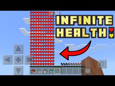 Minecraft PE - How To Get Infinite Health With Commands!