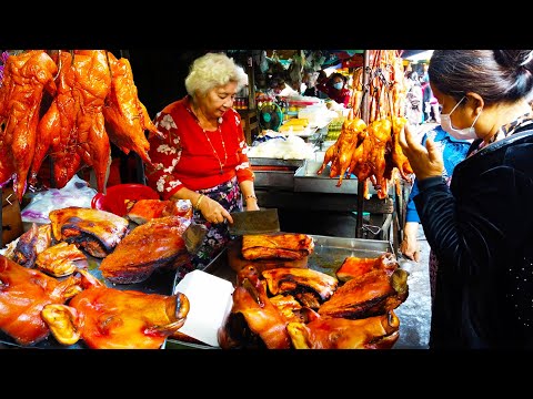 Cambodian Market Food - Chhbar Ampov Market In Phnom Penh City
