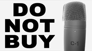 Video thumbnail for Don't Buy Behringer C-1 Microphone - Noise Hum and Distortion Problems by David “DEVO” Harry