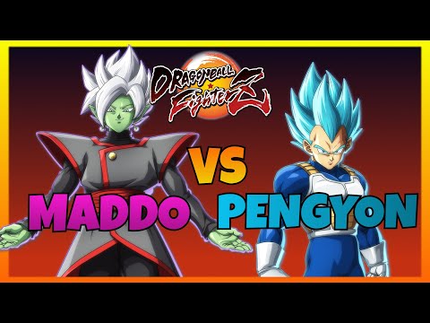 DBFZ - MADDO vs PENGYON gameplays (Super Baby 2, Trunks, Zamasu vs Blue Vegeta, Zamasu, Beerus)
