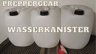 Wasserkanister für die Krisenvorsorge | Blackout Preppergear