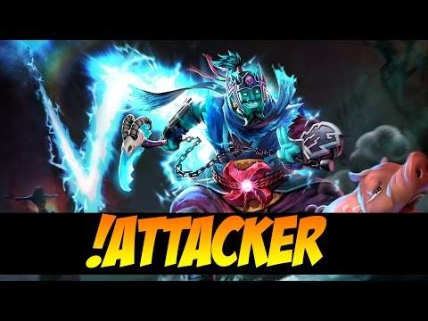 !Attacker 8200MMR Plays Storm Spirit - Dota 2