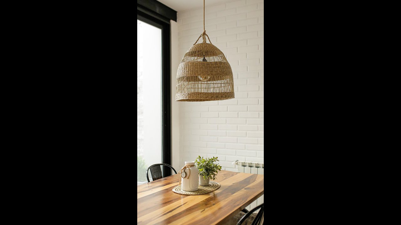 LAMPARA COLGANTE SUCRE SEAGRASS - FIBRA NATURAL