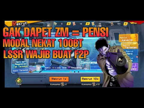 Gacha Comeback Zombieman 100 black tiket #onepunchman #zombieman #opm