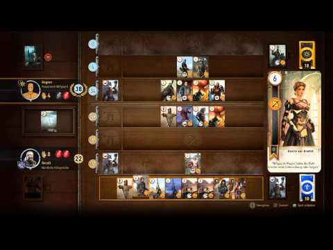 THE WITCHER 3 Wild Hunt Gameplay German PC Deutsch Part 277 (Gwint)