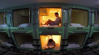 Tokyo Capsule Hotel Experience ★ ONLY in JAPAN