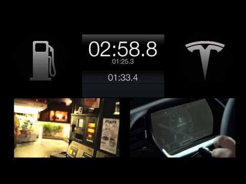Tesla cambia las baterías en 90"