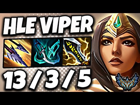 Sivir vs Lucian ADC [ HLE Viper ] Rank #6 Korea Challenger 25.15