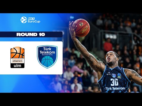 ratiopharm ulm - Turk Telekom Ankara | Round 10 | EuroCup Basketball 2025-26