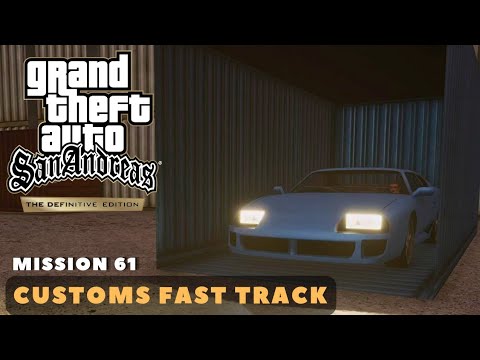 GTA San Andreas Definitive Edition | PS5 Gameplay Walkthrough | Customs Fast Track | Part 61
