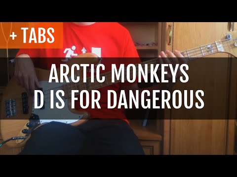 Arctic Monkeys - D is for Dangerous (Bass Cover with TABS!)
