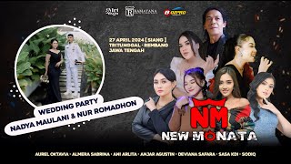 Download lagu 🔴LIVE STREAMING ' NEW MONATA ' WEDDING PARTY NADYA MAULANI & NUR ROMADHON - TRITUNGGAL  REMBANG 2024 mp3