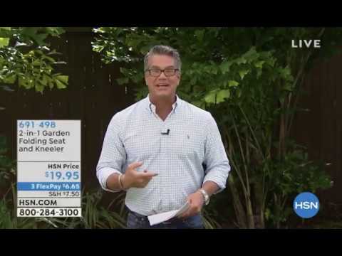 Chad Allen (TVchad) and Guy Yovan Presenting the Garden Kneeler on HSN