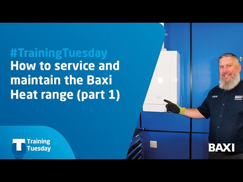 How to service and maintain the Baxi Heat only boiler range - Part 1