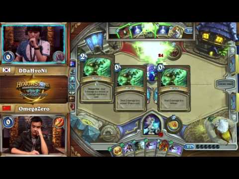 OmegaZero vs DDaHyoNi   Hearthstone World Championship 2016   Group D   YouTube 720p