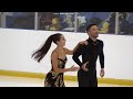 Lilah Fear Lewis Gibson GBR Free Dance ACI 2019 Vogue Silver