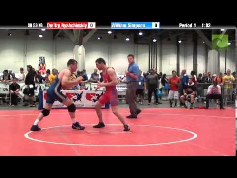 Greco GR 59 KG - Dmitry Ryabchinskiy vs. William Simpson