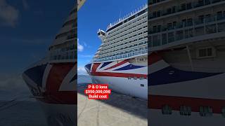 P & O Iona $950,000,000 build cost #cruisevlog #cruise #pandocruises