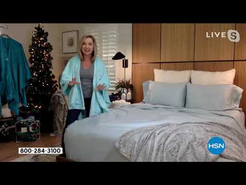 Concierge Collection Liquid Cotton Sheet Set  Soft Colors