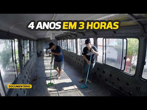 CASAL CONSTRÓI MOTORHOME FEITO EM CASA EM 3 HORAS