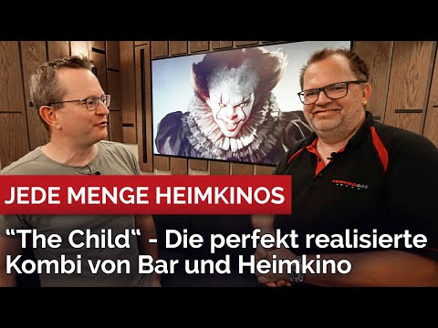 "The Child" - das Heimkino von Olaf und Patrick. Die perfekt realisierte Kombi von Bar und Heimkino.