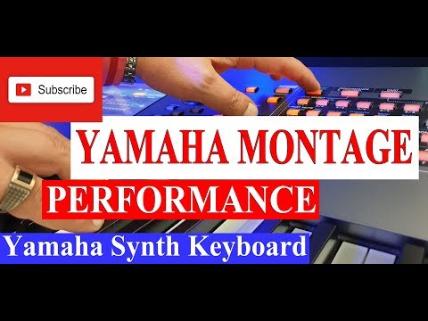 Yamaha Montage Performance - Ocean Pad / Pan Sphere / Stings & Choir  Sound Demo