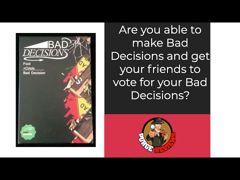 The Purge: # 3498 Bad Decisions: The party game about those inevitable bad decisions