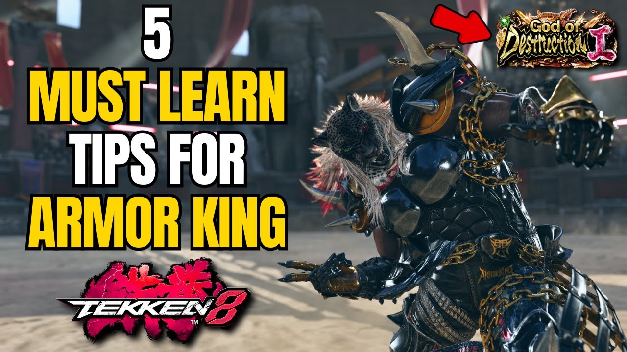 5 Things You MUST KNOW About ARMOR KING in Tekken 8 (Beginners Guide)